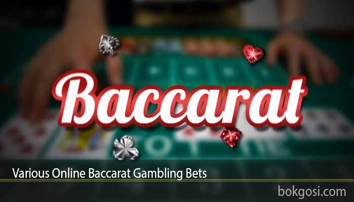 Various Online Baccarat Gambling Bets